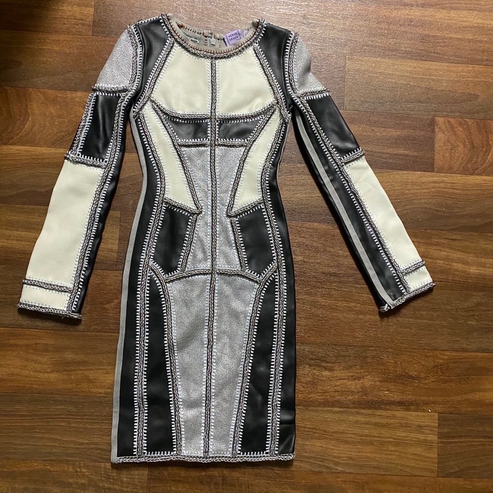 HERVE LEGER DRESS WORN ONLY ONCE